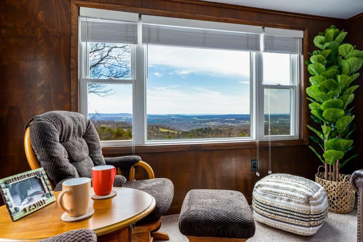 Mountaintop Views, Hot Tub, Deck, Fire Pit & Wifi Augusta Kültér fotó