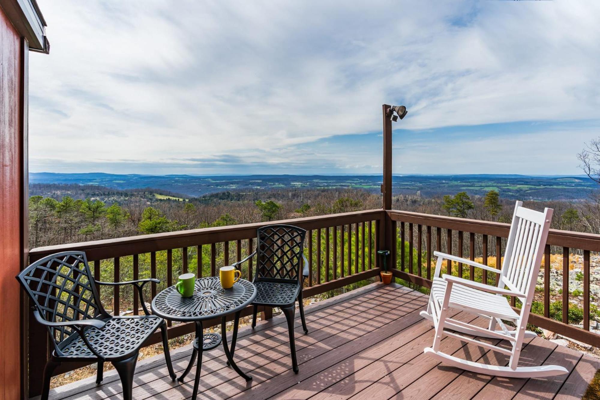 Mountaintop Views, Hot Tub, Deck, Fire Pit & Wifi Augusta Kültér fotó